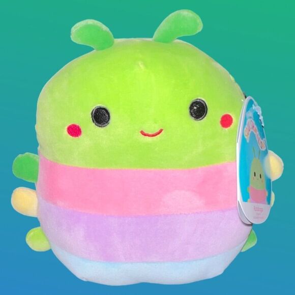 NWT Rutabaga The Caterpillar, Spring Squad 2022 Squishmallows 8" - Picture 1 of 3